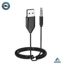Bluetooth Aux Adapter 3.5mm Receiver BT 5.2 for Car Home Stereo Hands-Free picture