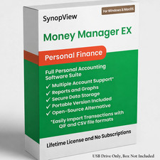 Money Manager Ex - Personal Accounting, Banking And Budgeting Software 2026 USB picture