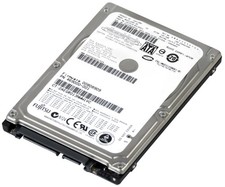 HARD DRIVE FUJITSU MOBILE 120GB 5.4k 8MB SATA II 2.5'' MHZ2120BH G2 picture