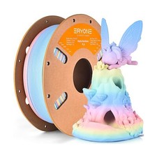 ERYONE Matte Rainbow 3D Printer PLA Filament 1.75 +/- 0.03mm, Matte Muticolor... picture