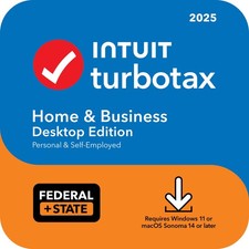 TurboTax Federal+State Home & Business (Retail) (1 User/s) for Windows, Mac... picture