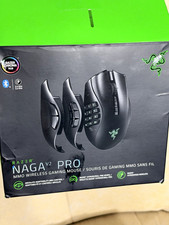 Razer Naga V2 Pro Wireless/Bluetooth/Wired Gaming Mouse 30K DPI 12-Button Black picture