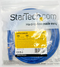 StarTech N6PATCH10BL 10 ft Blue Snagless Cat6 UTP Gigabit Patch Category 6 picture