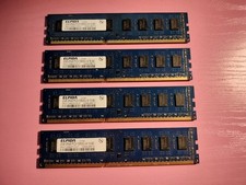 ELPIDA 8GB (4x 2GB) 2Rx8 PC3-10600U-9-10-B0 DDR3 RAM Memory picture