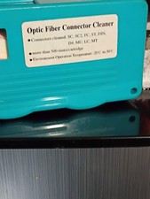 Universal Fiber Optic Connector Cleaner Cassette Box SC, FC, ST, LC, MU, MT,... picture