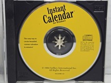 Softkey Instant Calendar for Windows CD-ROM - Custom Calendars 1994 picture