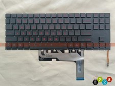 New HP Omen 15-EN 15-EN0010CA 15-EN0023DX 15-EN0036NR Keyboard US Red Backlit picture