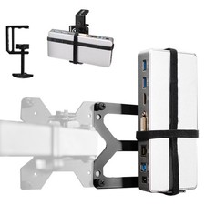 VIVO Universal Docking Station Mount for Workstation, Behind Monitor VESA Mou... picture