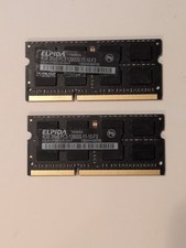 Lot of 2 Elpida 4GB 2Rx8 PC-3-12800S-11-10-F3 Fits older MacBook and others picture