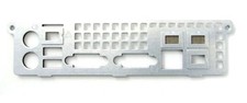Supermicro MCP-260-00024-0N 1U I/O Shield IO Bezel Backplate Server X7 X8 X9 H8 picture