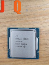 Intel Xeon W-1370P LGA-1200 Upgrade Used CPU processor 8Core 16T 3.6GHz 16MB picture