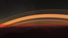 Landscape  art planetary rings planet Custom Gaming Mat Desk picture