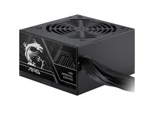 MSI MAG A500DN II Power Supply Unit, 500W, 80 PLUS Standard, ATX PSU, Black Flat picture