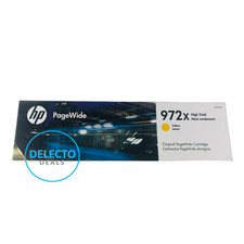 GENUINE HP 972X High Yield YELLOW PageWide Cartridge L0S04AN SEALED BOX 2027 picture