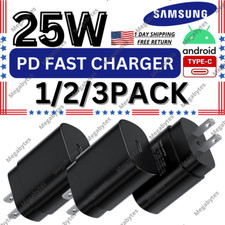 25W Type C USB-C Super Fast Charger Block Power Adapter For Samsung Macbook iPad picture