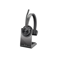 Plantronics Voyager 4310 Uc Wireless Headset + Charge Stand Singleear Headset W/ picture
