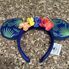 Disney Parks Encanto Flowers & Butterfly Minnie Mouse Ear Headband picture