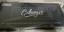 EPOMAKER Galaxy65 Mechanical Keyboard Silver 65% KTTkblueberry Ice Cream Switch picture