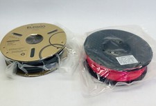 LOT OF 2 3D PRINTER FILAMENT 1KG  DIAMETER 1.75MM - BLACK & SILK MAGENTA picture