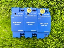 LOT OF 3 TDK LAMBDA DRL30-24-1 POWER SUPPLY - BLUE | GREAT CONDITION picture