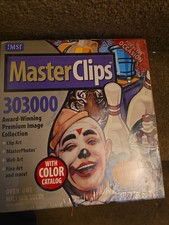 IMSI MasterClips 303,000 20-CD Clip Art Box Set w Guide Book Windows 95 HC picture