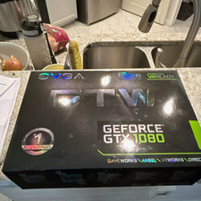 EVGA GeForce GTX 1080 FTW 8GB GDDR5X VR Ready PCIe HDMI DP DVI picture