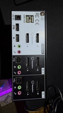 TRENDnet TK-240DP 2-Port Dual Monitor DisplayPort KVM Switch - NO POWER CORD picture
