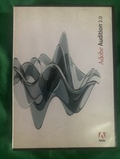 Vintage Adobe Audition 2.0 Educatio Original 4 Disc Set w/ Serial Number Windows picture