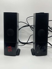 Red Dragon GS550 PC Gaming Speakers 2.0 Channel Stereo Enhanced Sound, Black picture