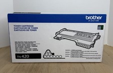 BROTHER TN-420 GENUINE BLACK TONER CARTRIDGE SEALED BRAND NEW NIB  picture