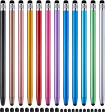 12Pcs Stylus Pen for Touchscreen, 2-In-1 High Precision & Sensitivity Stylus Pen picture