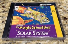 Magic School Bus Explore The Solar System PC CD-ROM 1994 Retro Gaming picture