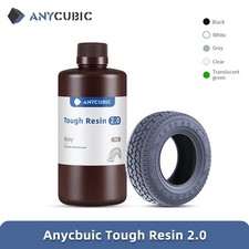 ANYCUBIC Tough Resin 2.0 405nm UV 3D Printer Resin Flexible 1kg/2kg picture