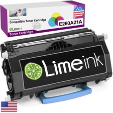 Limeink Compatible Toner Cartridge for Lexmark E260d E260 E360 E460 E462dtn picture