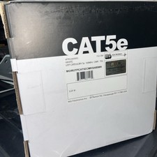 MG Electronics UTP CAT 5e 100MHz CMR/CMX 75C 500ft Solid Copper Ethernet Cable picture