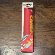 Kansas City Chiefs NFL Team Soar Tech Elevated Soft Fabric Desk Mat Sz 31.5 x 12 picture