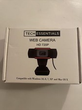 Tech Essentials Web Camera HD 720P w/microphone picture