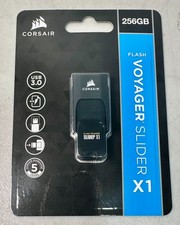 Corsair Flash Voyager Slider X1 256GB USB 3.0 Flash Drive New CMFSL3X1-256GB picture