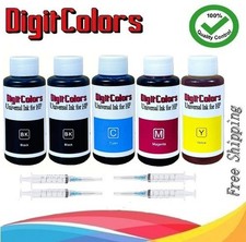 5X100ml Refill ink Bottle for HP 910 910xl OfficeJet Pro 8035 8028 8025 8022 picture