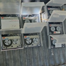 3M DC 2080 Data Cartridge Tape Lot 7 tapes dc2080 dc2000 original picture