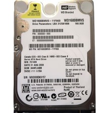 WD1600BMVS-11F9S0 HANTJABB (WXE8) Thailand 2.5