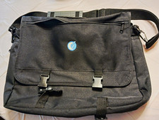 Black Softsided Briefcase Pockets Zippered Lightweight To Stuff picture