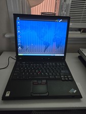 IBM ThinkPad T40 1.5GHz 1GB RAM 40GB HD Windows XP Retro Gaming Laptop READ picture