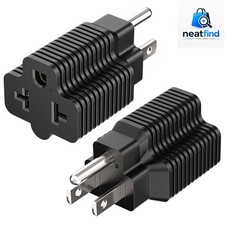 4-in-1 Nema 5-15P Adapter Set - 15A to 20A Voltage Options for Home & EV Use picture