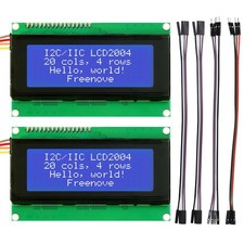 2 PCS I2C IIC LCD 2004 Module TWI Serial 20x4 Display for Arduino Pico ESP32 picture