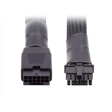 12VHPWR ATX3.0 PCIE 5.0 Power Modular Cable Male to Female Extension 17cm Com... picture