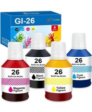 4 colors GI-25 Ink Filled Bottle for use Canon PIXMA GX1020 GX1050 GX2020 GX2050 picture