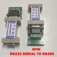 2x 4Pin RS232 to RS485 Communication Data Converter Adapter & Terminal Board US picture