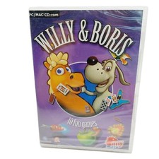 Willy & Boris 10 Fun Games PC MAC CD-Rom Brand New picture