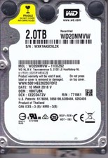  WD20NMVW-11EDZS2 dcm: HBKTJBK s/n:WXK1A Thailand 2018  2TB USB 3.0 2.5
